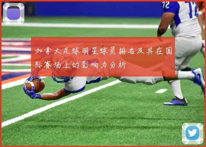 加拿大足球明星球员排名及其在国际赛场上的影响力分析