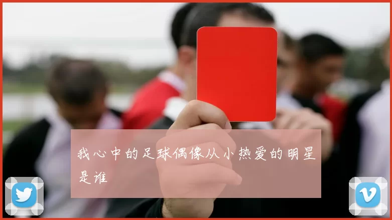 我心中的足球偶像从小热爱的明星是谁