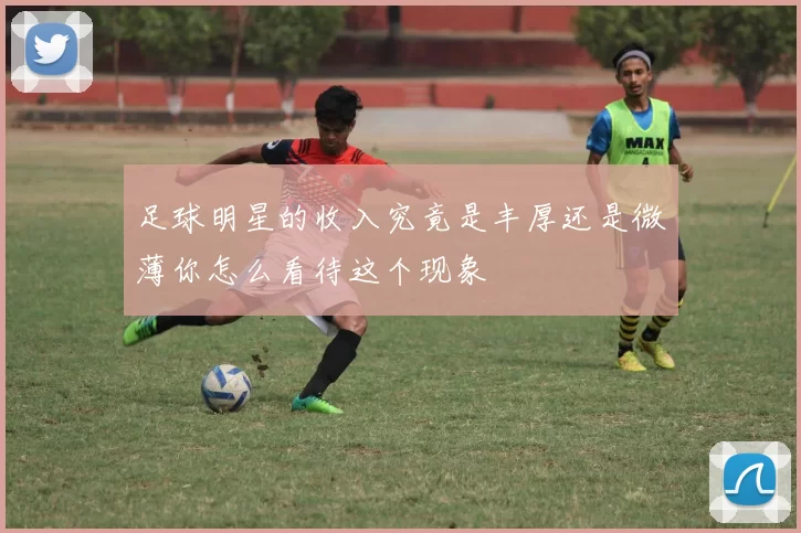 足球明星的收入究竟是丰厚还是微薄你怎么看待这个现象