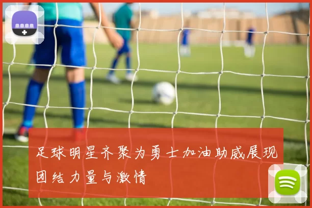 足球明星齐聚为勇士加油助威展现团结力量与激情